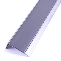 Marchepied en aluminium antidérapant en caoutchouc robuste |   Bordure de marche d'escalier en carrelage imperméable moderne
