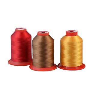 Fil à coudre haute ténacité 100 % polyester teint, 4 aiguilles, 6 brins, haute élasticité, torsion en Z, 150D/3, marque Bear Eloflex, haute vitesse, échantillon gratuit - Product Image 2