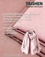 Tissu fonctionnel Taishen professionnel pour sports de plein air, séchage rapide, 100 % polyester, léger et respirant, pour l'escalade