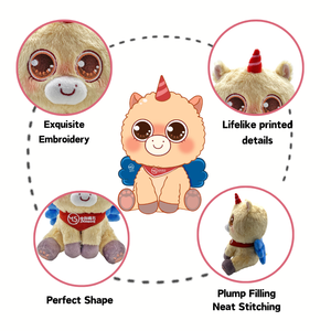 Fabricant de peluches personnalisées, jouets en peluche sur mesure, conception de jouets de dessin animé, animaux en peluche personnalisés pour - Product Image 2
