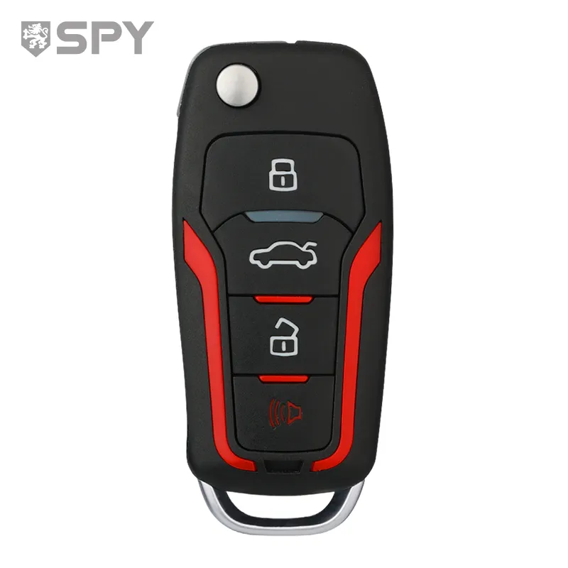 One way alarm car system with fashion 433MHz long transmission remote
