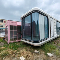 Maisonnette Apple Cabin sur roues, style Mid-Century Modern, avec garantie de 4 ans pour une vie mobile