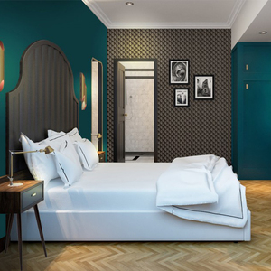 Muebles de dormitorio de hotel de madera maciza hechos a medida en Dubái, diseño ecológico para villas, resorts, hostelería de alta gama, interiores a juego. - Product Image 5