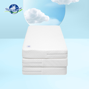 Có thể gập lại du lịch gói N chơi Nệm pad với túi, không thấm nước xách tay mini nôi nệm, Bé Giường playpen Bộ nhớ bọt Topper - Product Image 4