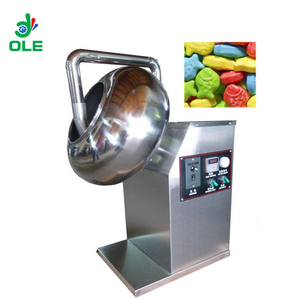 Máquina de recubrimiento de maní Simple de 400mm, máquina automática de recubrimiento de chocolate con fechas, máquina de recubrimiento de caramelo de azúcar de maní - Product Image 2