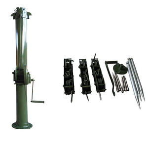 Mástil Telescópico Manual de 4m 30kg - Manivela para CCTV/Antena/Luz - Product Image 6