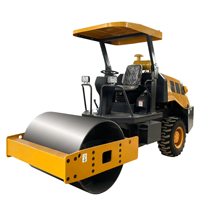 Compacteur à tambour vibrant diesel YSW204A 4T avec moteur Changchai, pompe YUKEN et roulement pour le compactage des sols et des graviers