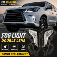 Phare antibrouillard LED OEM URJ200 pour Lexus LX570 2016-2020, éclairage avant de pare-chocs 12V 6000K, pièces de rechange pour éclairage automobile