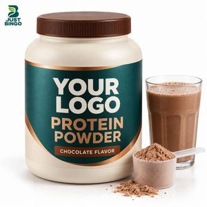 Poudre de protéines végétales en marque blanche en grands pots alimentaires, directement du fabricant de formules personnalisées - Product Image 1