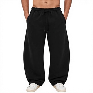 Men's <b>Brown</b> Canvas Breathable Quick-Dry Lightweight Elastic Waist <b>Joggers</b> with Side Pockets Summer Style Nylon/Cotton Unisex - Product Image 1