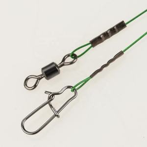 Pêche <span class=keywords><strong>sur</strong></span> <span class=keywords><strong>glace</strong></span> 1x7 en acier inoxydable <span class=keywords><strong>de</strong></span> puissance leurre trace fil leader - Product Image 1