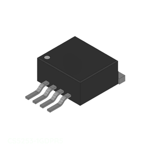 TO 263 6, D2PAK (5 Pines + Lengüeta), TO 263BA CS5253-1GDPR5 Gestión de Energía (PMIC) Componente Electrónico Producción en Stock IC REG - Product Image 1