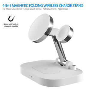 Cargador inalámbrico apilable Cuatro en Uno Potencia de salida de 15W <span class=keywords><strong>Compatible</strong></span> <span class=keywords><strong>con</strong></span> <span class=keywords><strong>Apple</strong></span> <span class=keywords><strong>Pencil</strong></span> y para <span class=keywords><strong>iPhone</strong></span> 16/17 9V/2A - Product Image 2