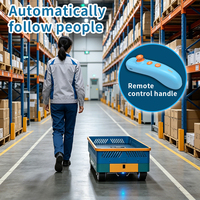 Robot de manutention intelligent AGV, solution d'usine moderne, chariot à positionnement GPS, véhicule d'entrepôt autonome