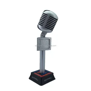 Wholesale Custom Hot Selling Resin Microphone Shape Beer Tap Handle