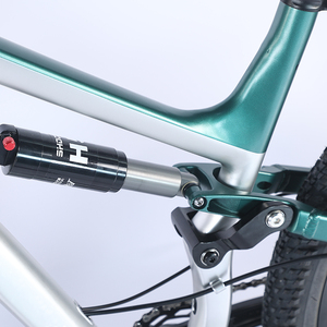 Vélo de montagne 29 pouces conforme à la norme CE, prix d'usine de Tianjin, VTT chinois, VTT de descente en carbone, VTT 29er à suspension intégrale - Product Image 5