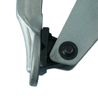 Pince en F robuste en acier allié, type cantilever à poussée arrière, pour assemblage de menuiserie