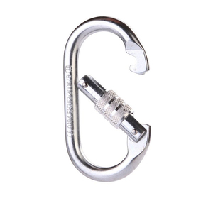<span class=keywords><strong>Moschettone</strong></span> in <span class=keywords><strong>acciaio</strong></span> legato per arrampicata ad alta resistenza 2500kgs finitura semplice - Product Image 4