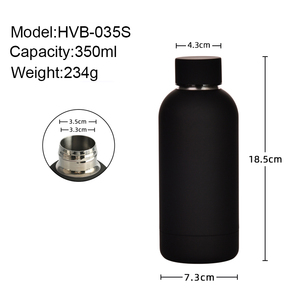 Personnalisable Logo Impression Double Couche En <span class=keywords><strong>Acier</strong></span> Inoxydable Isolé 350ml Mini Bouteille D'eau Cadeau D'affaires En Gros - Product Image 6