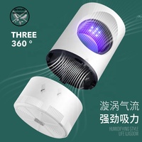 Lampe LED anti-moustique JZ OEM électrique d'intérieur avec aspiration par vent fort attrape-mouches écologique alimentation USB à semi-conducteurs