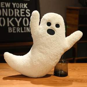 ของเล่นหุ่นผีฮาโลวีนปักตุ๊กตาหมี PP ผ้ากำมะหยี่สำหรับประดับข้างเตียงห้องนั่งเล่นแฟนหนุ่ม - Product Image 4