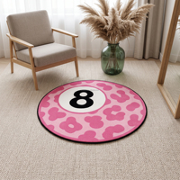 Tapis rond de style Y2K Anime en gros, antidérapant, épais, découpé sur mesure, doux, pour la décoration intérieure