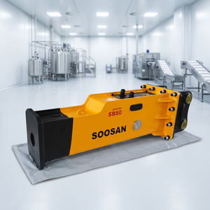 Nuevo Cincel Amarillo para Martillo Hidráulico Tipo Caja SB50, Accesorio para Excavadora de 11-16 Toneladas, Maquinaria de Construcción y Minería - Product Image 1