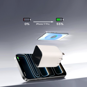 Compact Light-Weight Pocket QC3 <b>USB</b>-<b>C</b> Type-<b>C</b> for Sumsung Certificated PD 45W Fast Charger with US <b>Plug</b> Portable - Product Image 2