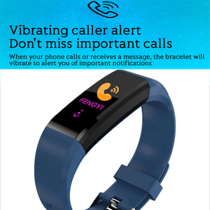 Pulsera Inteligente <span class=keywords><strong>115</strong></span> <span class=keywords><strong>Plus</strong></span> 2022, Monitor de Ritmo Cardíaco, Monitor de Presión Arterial, Monitor de Actividad Física Inteligente, <span class=keywords><strong>115</strong></span> <span class=keywords><strong>Plus</strong></span> PK 116plus, Reloj Inteligente - Product Image 2