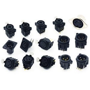 ลำโพงแคนนอน ขั้วต่อตัวเมีย CT5 ขั้วต่อตัวผู้ ทองแดงแท้ สามแกน หัวแคนนอน ไมโครโฟนเสียง คอนโซลมิกซ์เสียง ขั้วต่อ CT3 - Product Image 1