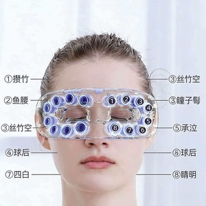 Masseur oculaire K5 blanc, rechargeable par USB, chauffage infrarouge, soin des yeux, hydratant, soulage la fatigue - Product Image 3