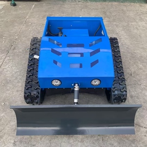 EPA EURO5 All Terrain Remote Control Zero Turn Lawn Mower Robot 550mm Crawler <b>Gasoline</b> Agricultural Rubber Track QZ-550J 0 Turn - Product Image 4