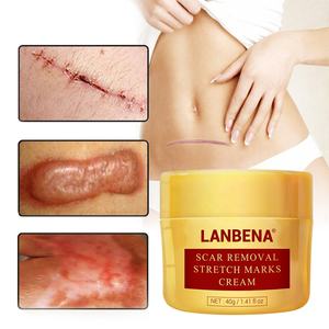 Crème à base de plantes LANBENA pour une élimination rapide et <span class=keywords><strong>efficace</strong></span> des cicatrices et des vergetures, réparation de la peau, lotion pour le visage - Product Image 2