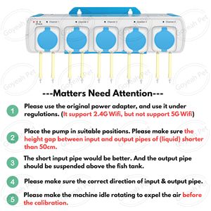 Pompe de dosage automatique pour <span class=keywords><strong>aquarium</strong></span> Jecod BD-4.5, Wifi 2.4G, alimentation en nutriments, pompe de titration pour <span class=keywords><strong>aquarium</strong></span> - Product Image 6
