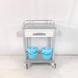 医用临床推车 移动式ABS急救推车 塑料药品车 医院治疗推车 - Product Image 4