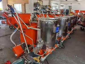 Máquina Manual para Marcar Carreteras |   Máquina de Pintar de Empuje para Estacionamientos y Campos Deportivos - Product Image 5