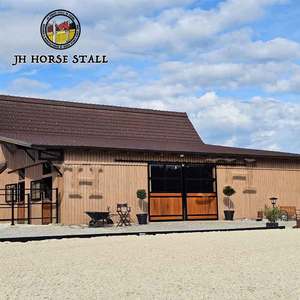 Porta Scorrevole Doppia in Legno di Bambù Personalizzabile con Disegno Libero, Facile Accesso, 14 Piedi x 12 Piedi - Product Image 2