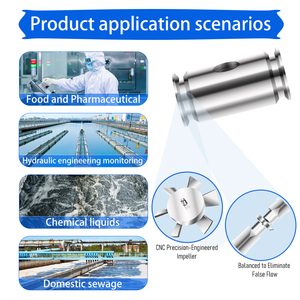 On Sale Liquid Gas <strong>Turbine</strong> Vortex Flow Meter RS485 Steam Vortex Flow Meter Air Flow Meter 4-20mA - Product Image 4