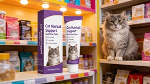 Pasta <span class=keywords><strong>para</strong></span> el Alivio de Bolas de Pelo en Gatos y <span class=keywords><strong>Perros</strong></span>, Soporte Estomacal <span class=keywords><strong>para</strong></span> Mascotas, Restauración Física Científica, Calma, Alivio de Bolas de Pelo, Comodidad, Seguro, Uso Diario - Product Image 6