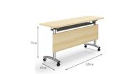 Table de bureau blanc, bureau de formation, simple, pas cher