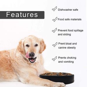 <strong>Cheap</strong> Price Top Quality <strong>Dog</strong> Feeding <strong>Bowls</strong> Slow Eating Feed Feeders Maze <strong>Bowl</strong> - Product Image 5