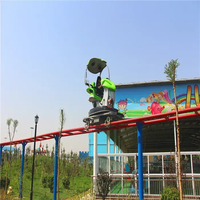 Manèges de parc d'attractions : Space Walk, Sky Bike, jeux électriques amusants