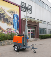 Tour d'éclairage mobile LED 7m 4x400W avec le meilleur prix