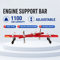 Support moteur transversal réglable de 0,5 tonne (1100 lb) pour réparation automobile