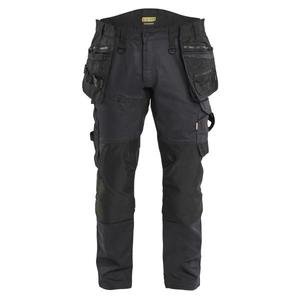 BLAKLADER - 197011499999D124 Pantalones artesanos en elástico bidireccional Negro/Negro-PANTALONES DE TRABAJO EAN 7330509951415 - Product Image 1