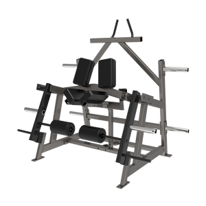 Presse à jambes verticale professionnelle, équipement de musculation à charge de plaques avec cadre robuste de 150 kg pour l'entraînement du bas du corps - Product Image 4