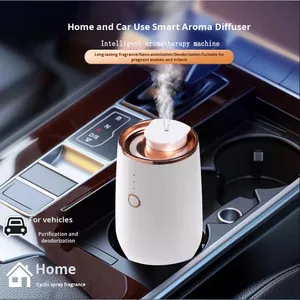 Boutique Exquisite <b>USB</b> Rechargeable Plastic Nano <b>Cool</b> Fog Anhydrous Car Aromatherapy Humidifier 10ml with Humidistat 36db Noise - Product Image 2