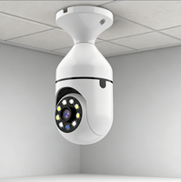 Harga Pabrik Grosir Lampu Bohlam WIFI Nirkabel Kamera Keamanan 360 Dengan Kamera Visi Malam HD E27