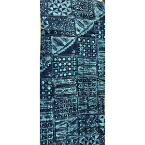 Batik disegnato a mano su tessuto di seta (5 iarde) - Product Image 1