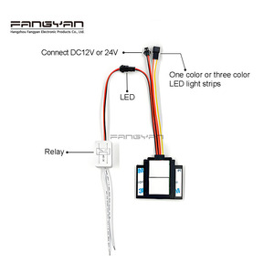 Tùy chỉnh 12V 24V 5A Dual Key CCT mini cảm ứng chuyển đổi cho led phòng tắm gương ánh sáng gương mờ cảm biến cảm ứng chuyển đổi - Product Image 3